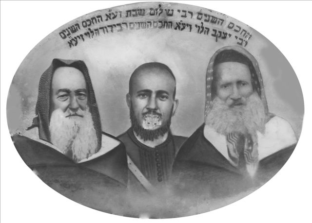 Saba Raba Chalom on the right